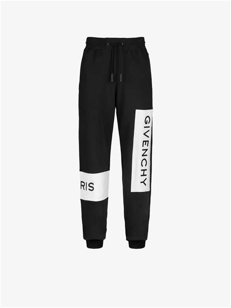 givenchy track pants sale|givenchy embroidered joggers.